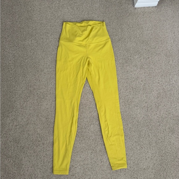 Lululemon Align Yellow Leggings - Picture 1 of 5